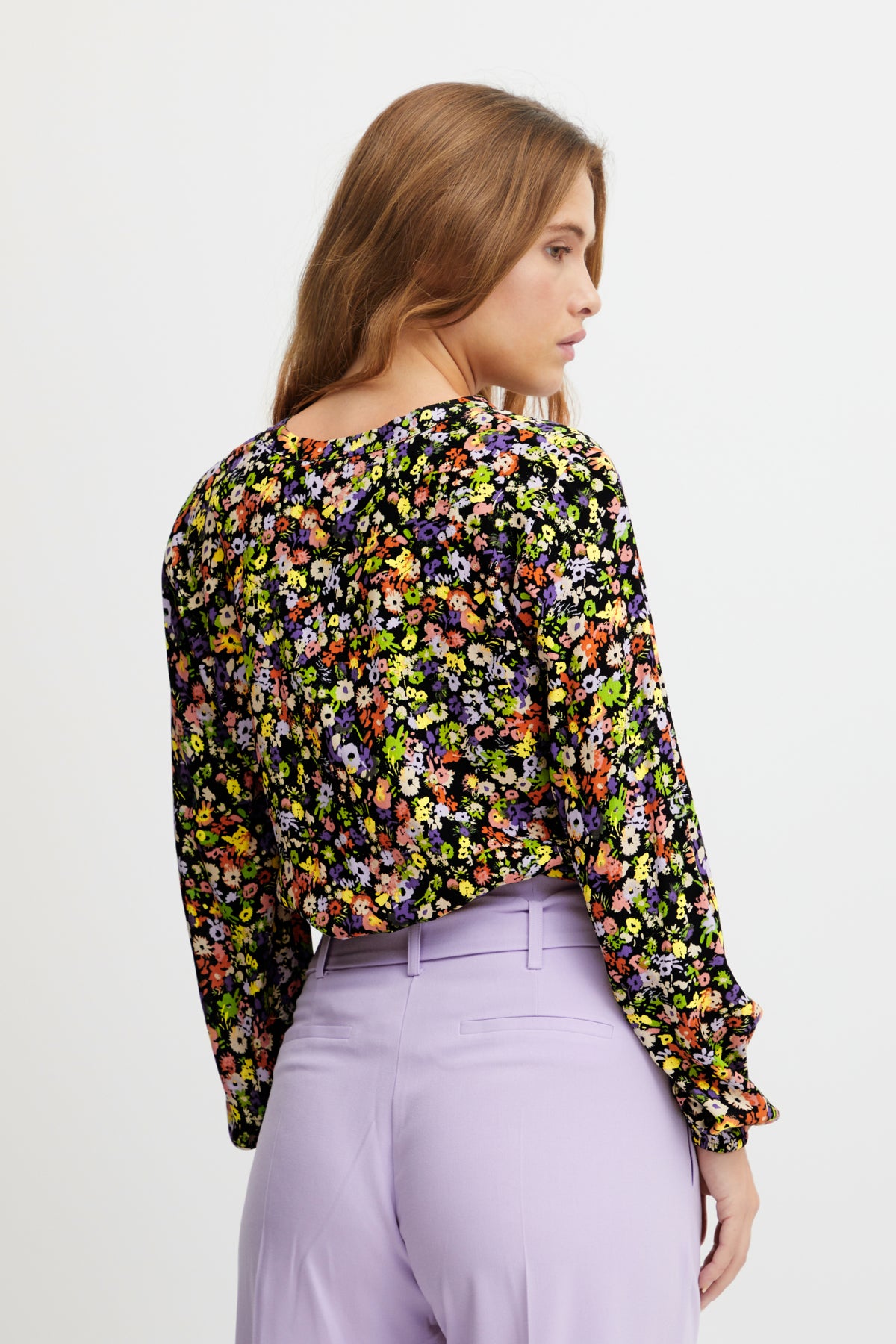 Blouse Ibane | Fleurs multicolores