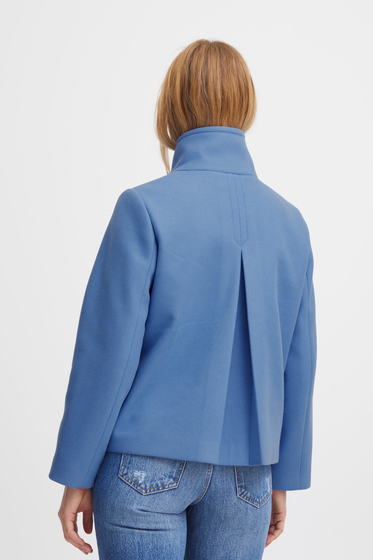 Manteau Cilia | Bleu Provence