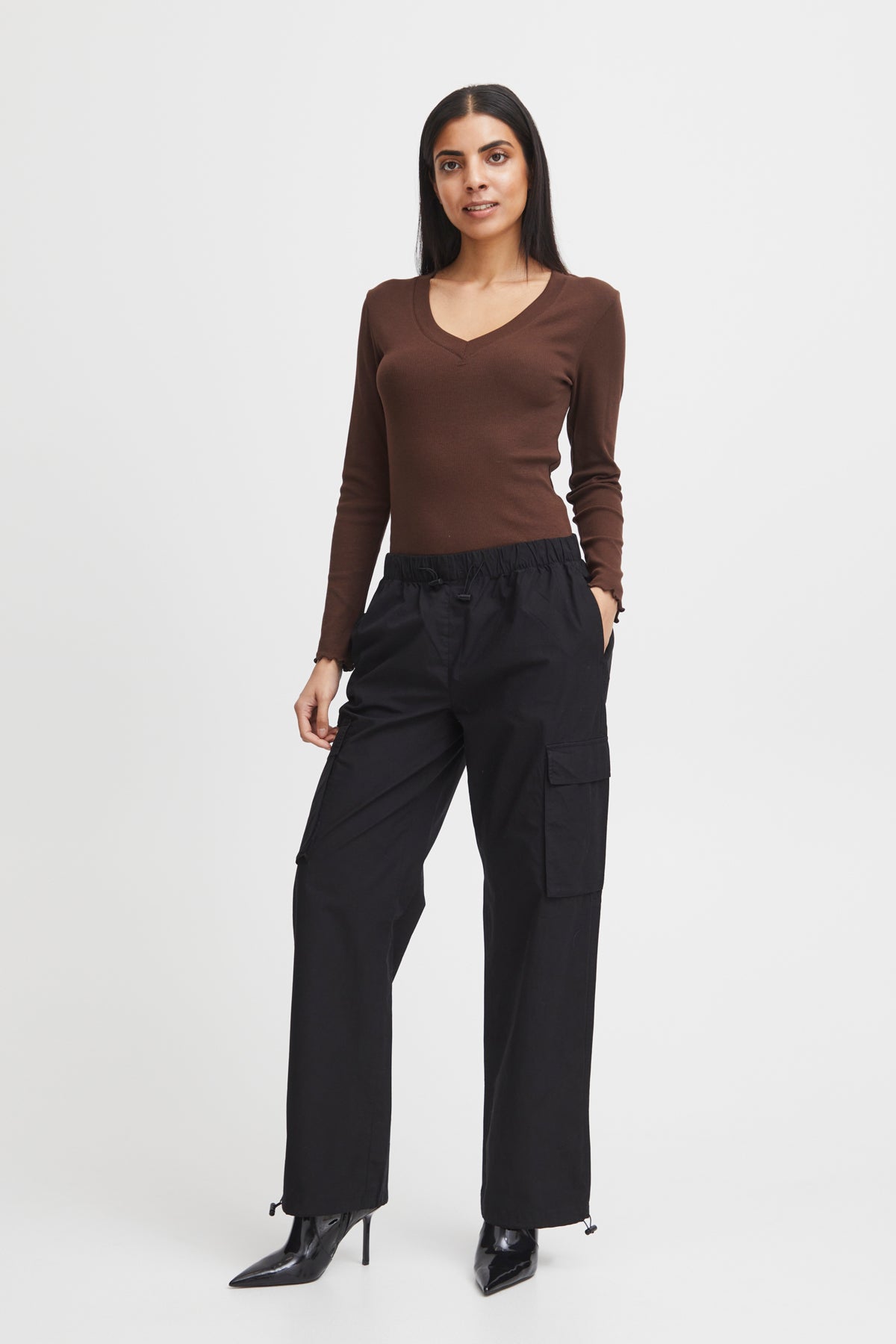 Pantalon cargo Demete | Noir