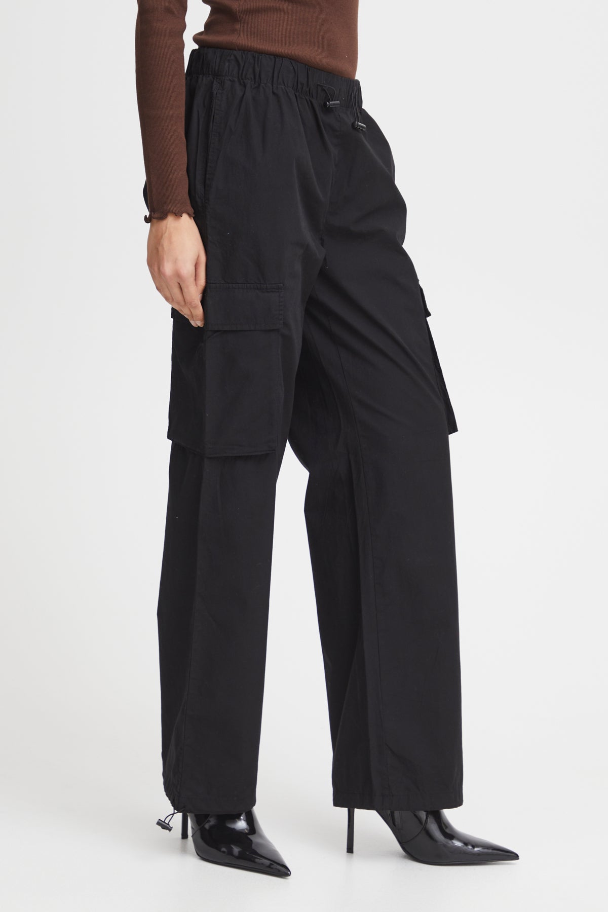 Pantalon cargo Demete | Noir