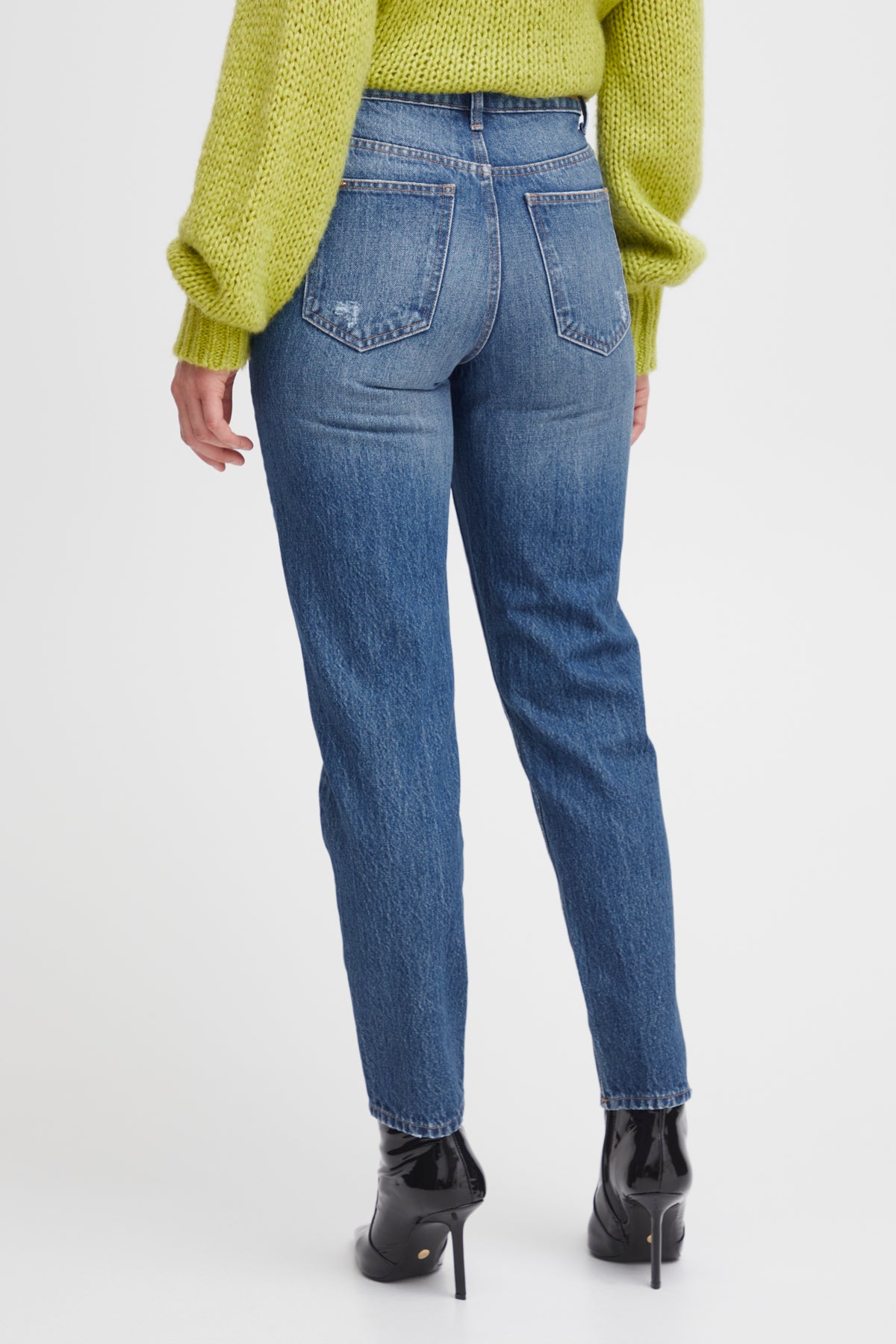 Jeans Kalo Mom | Bleu Moyen