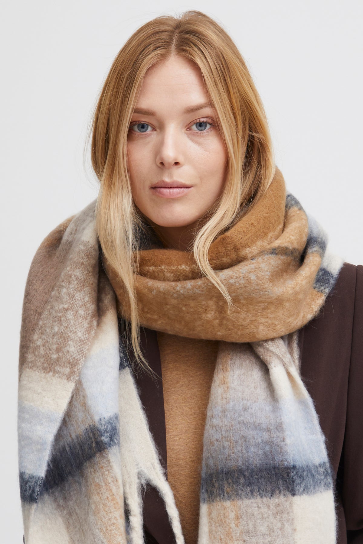 Foulard Wagne | Bleu provence