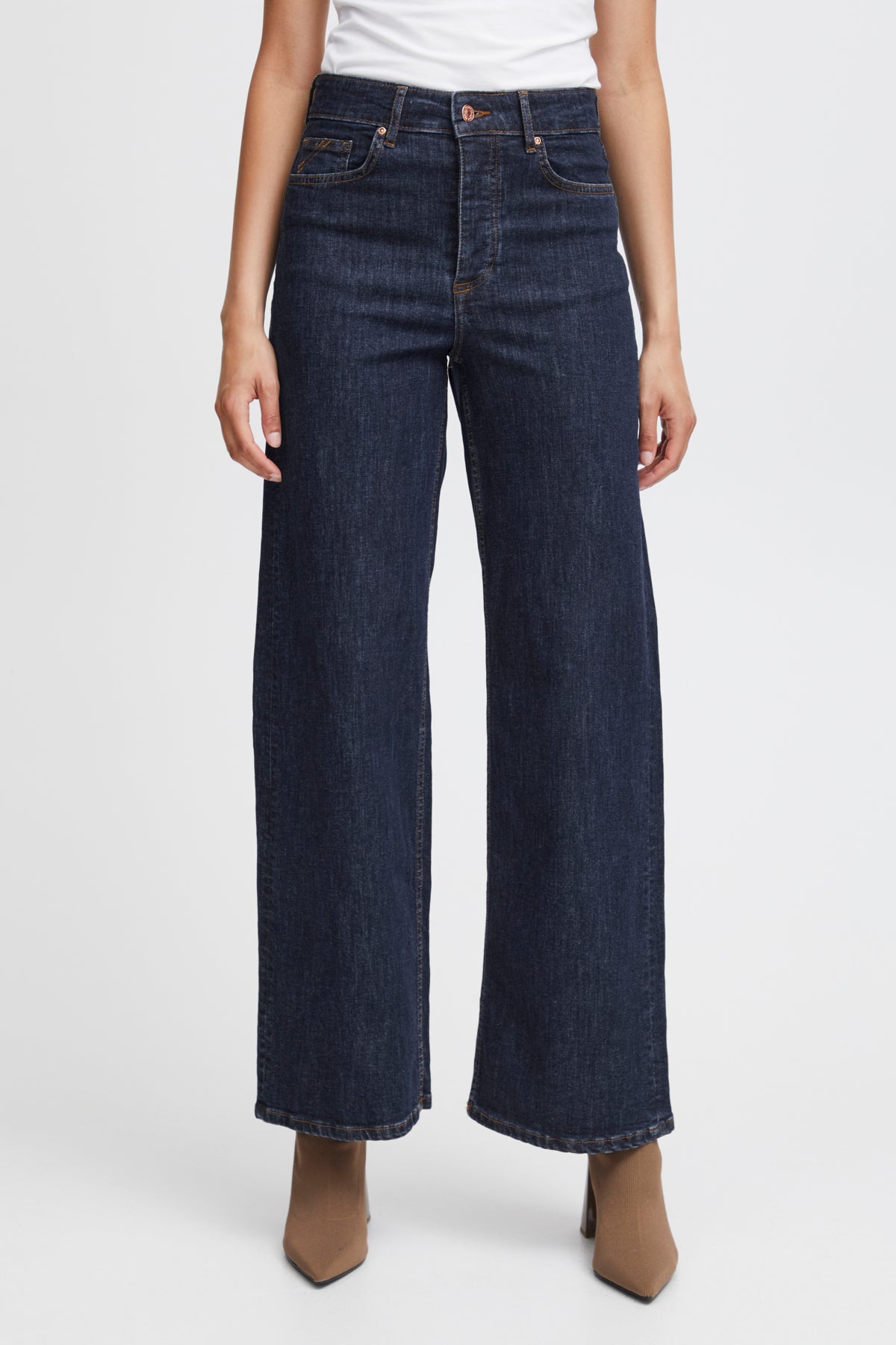 Jeans Komma long | Bleu foncé