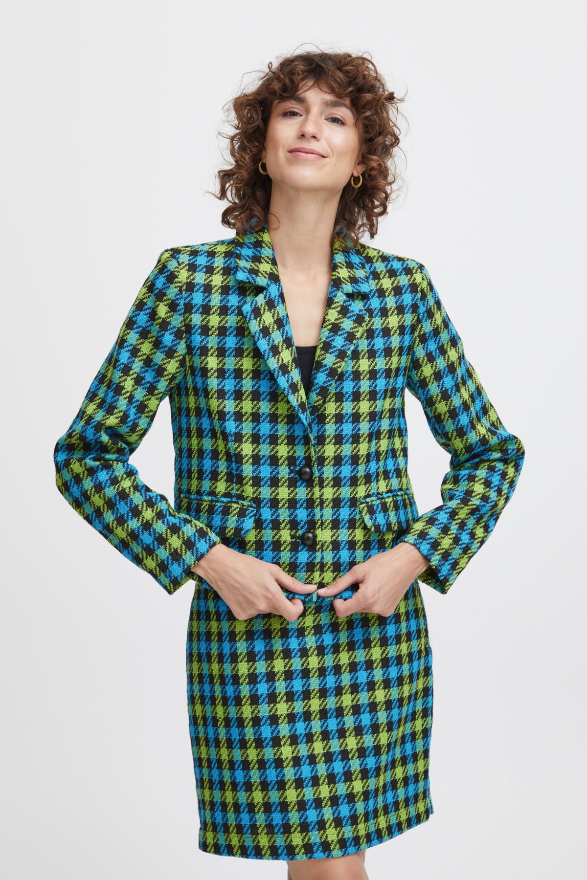 Veston Divini | Tweed bleu
