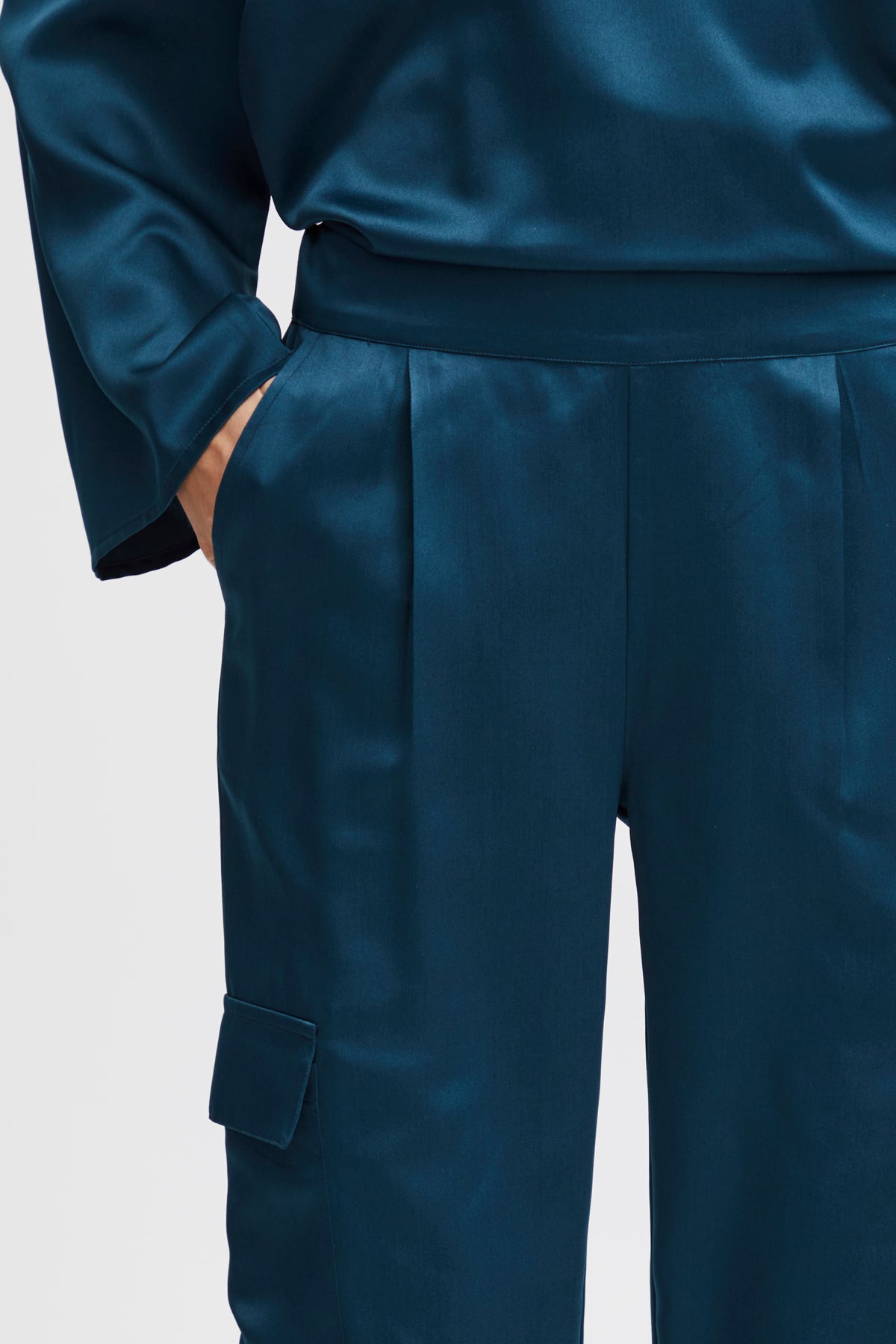 Pantalon Cargo Ipine | Sarcelle