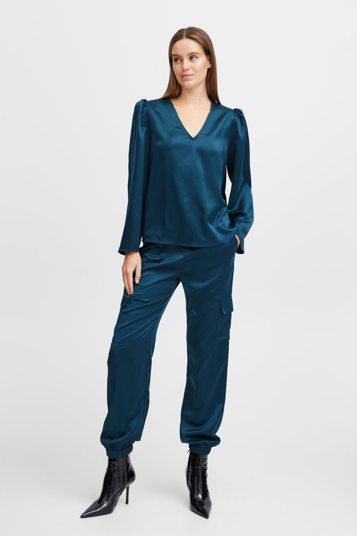Pantalon Cargo Ipine | Sarcelle