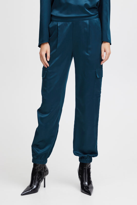 Pantalon Cargo Ipine | Sarcelle