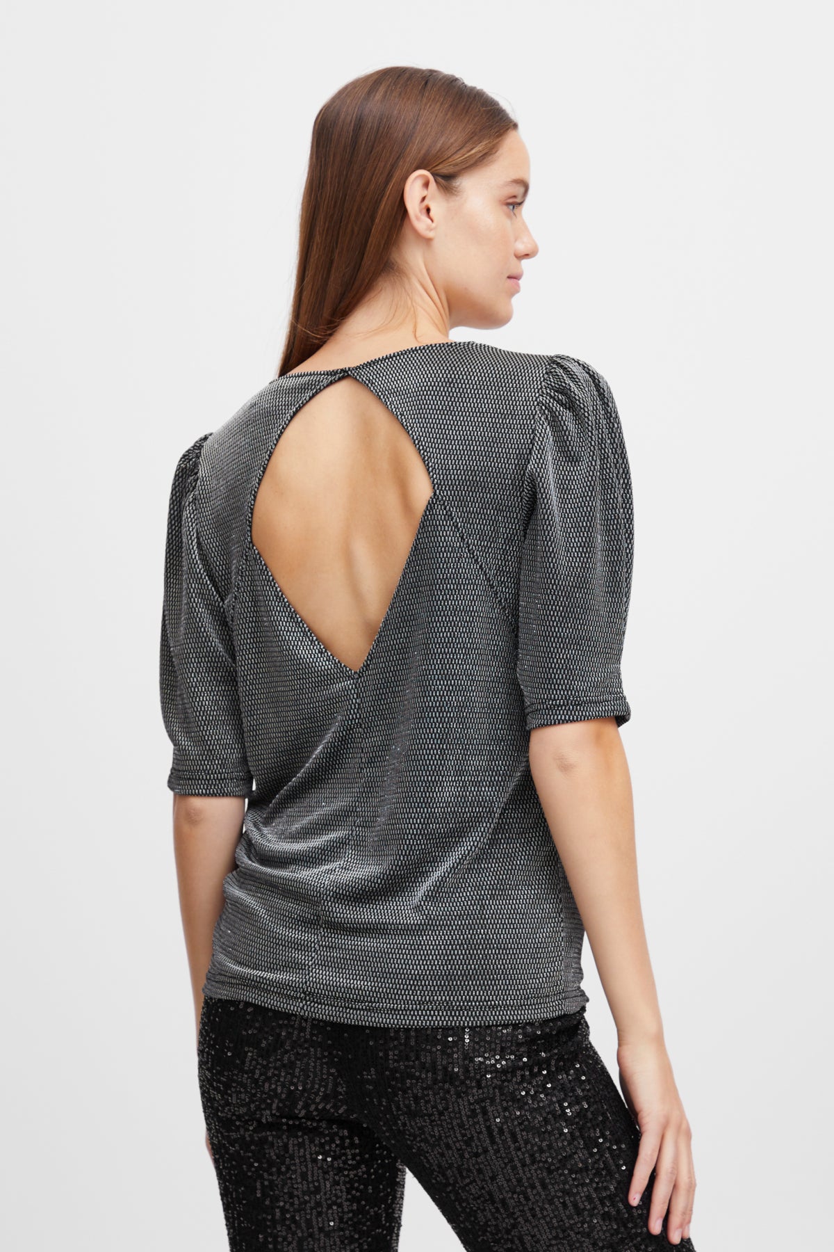 Chandail Salvo | Noir métallique