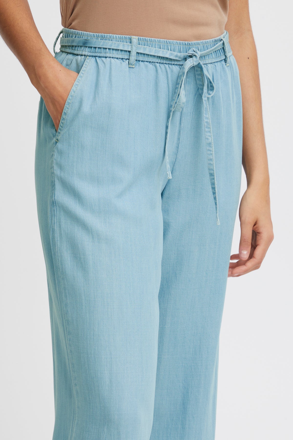 Pantalon Lana | Bleu chambray