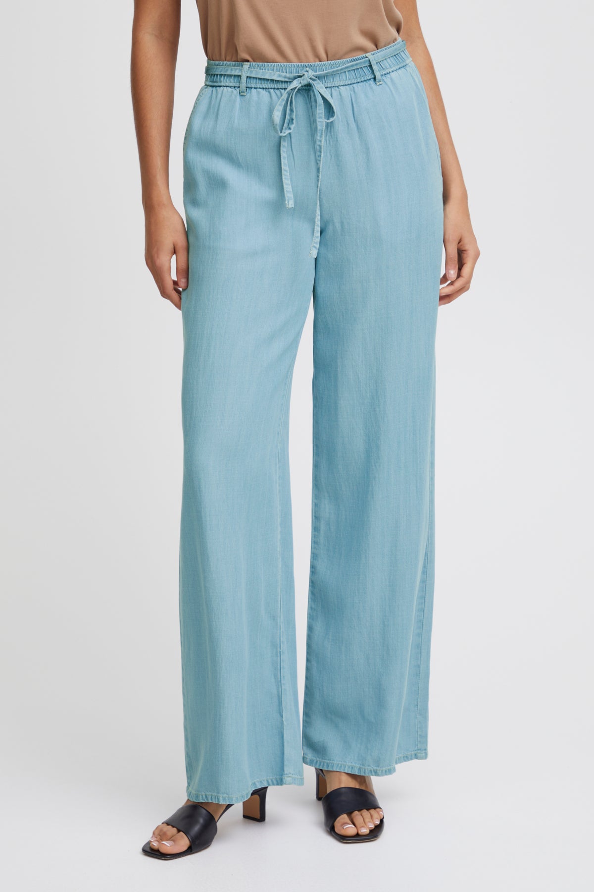 Pantalon Lana | Bleu chambray