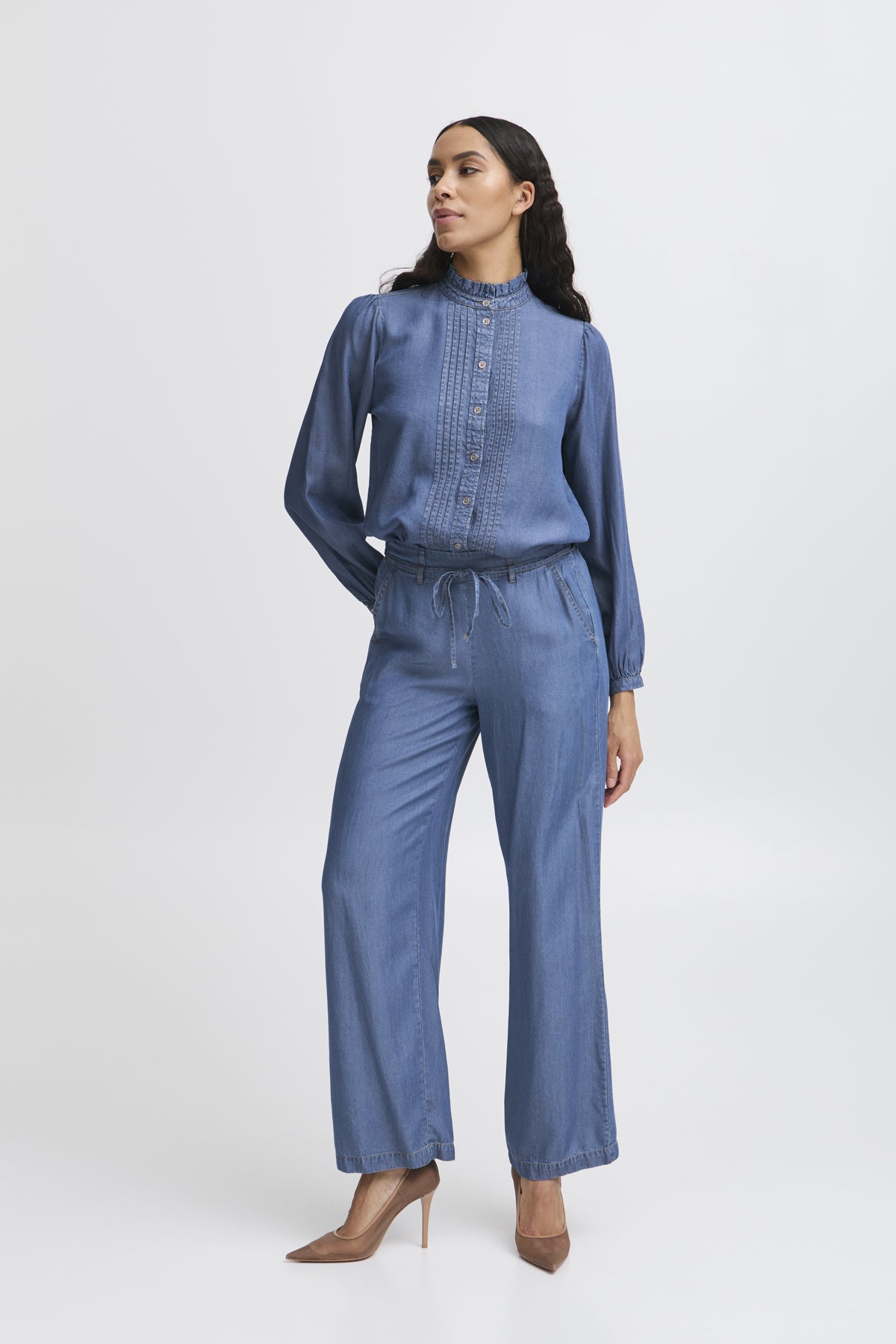 Pantalon Kosmo | Bleu moyen
