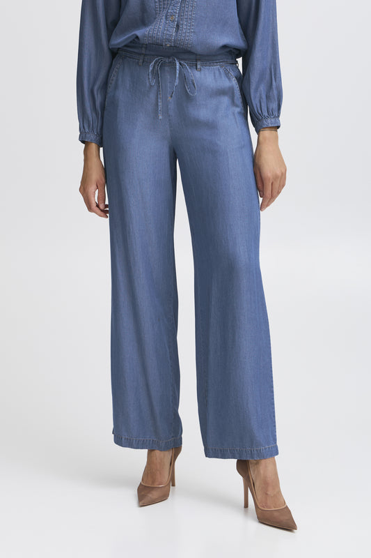 Pantalon Kosmo | Bleu moyen