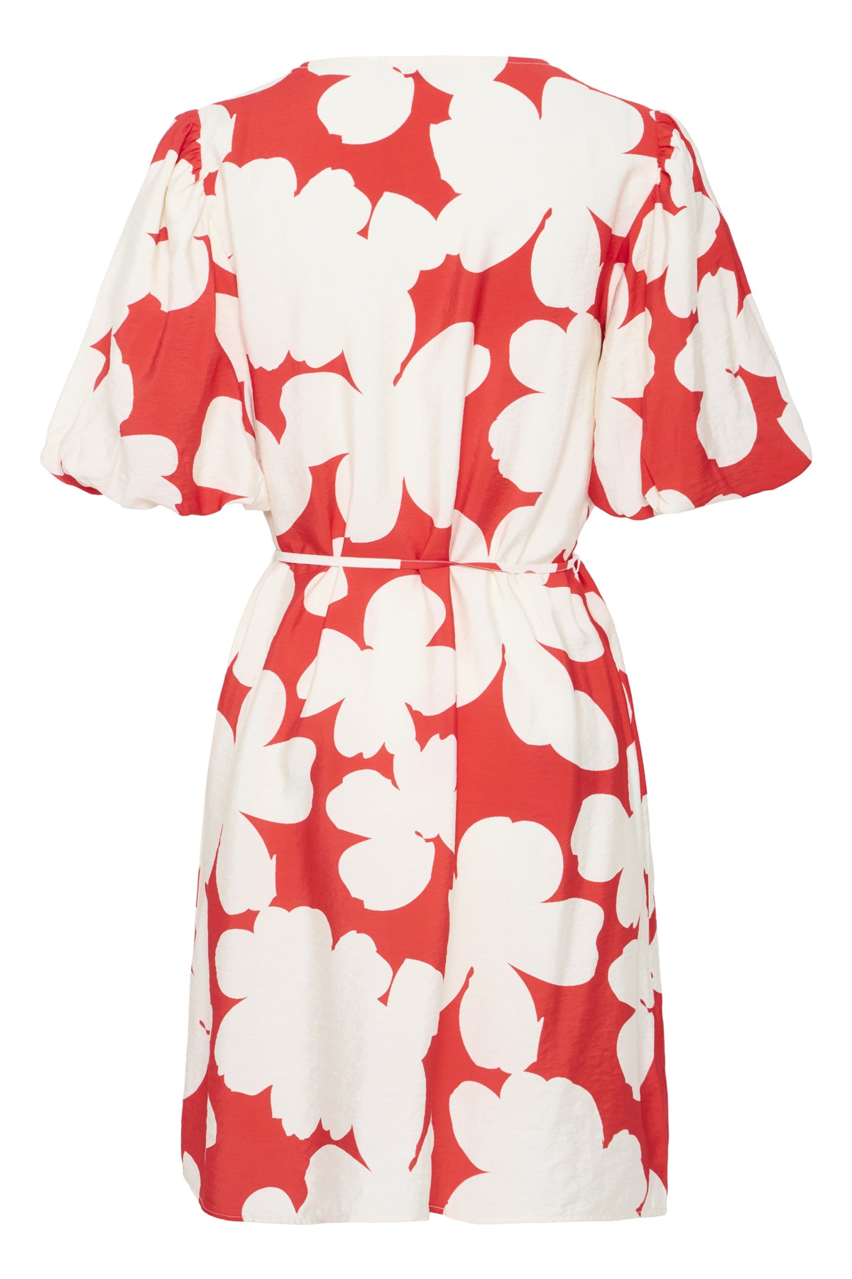 Robe Bine | Motif Rouge coquelicot