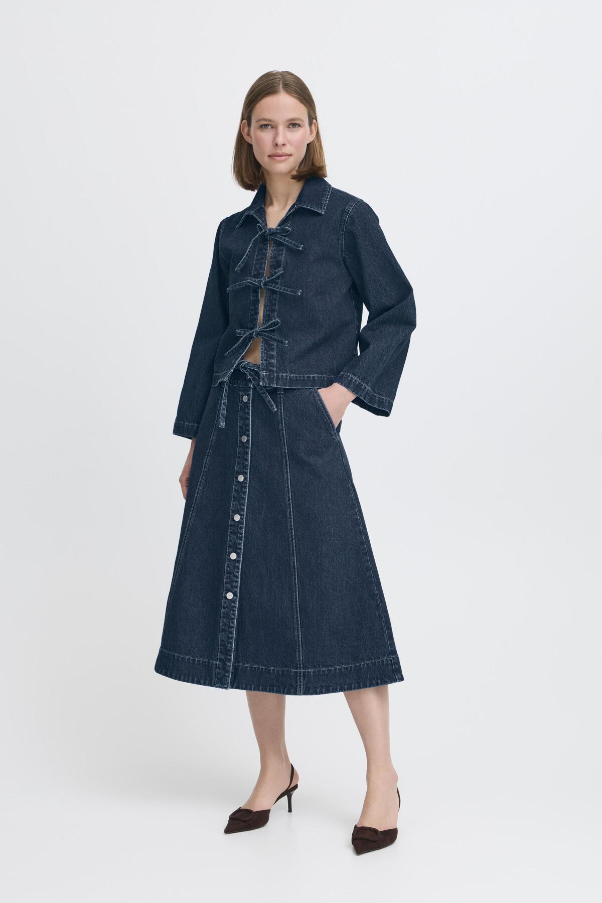 Jupe Lukan | Bleu foncé