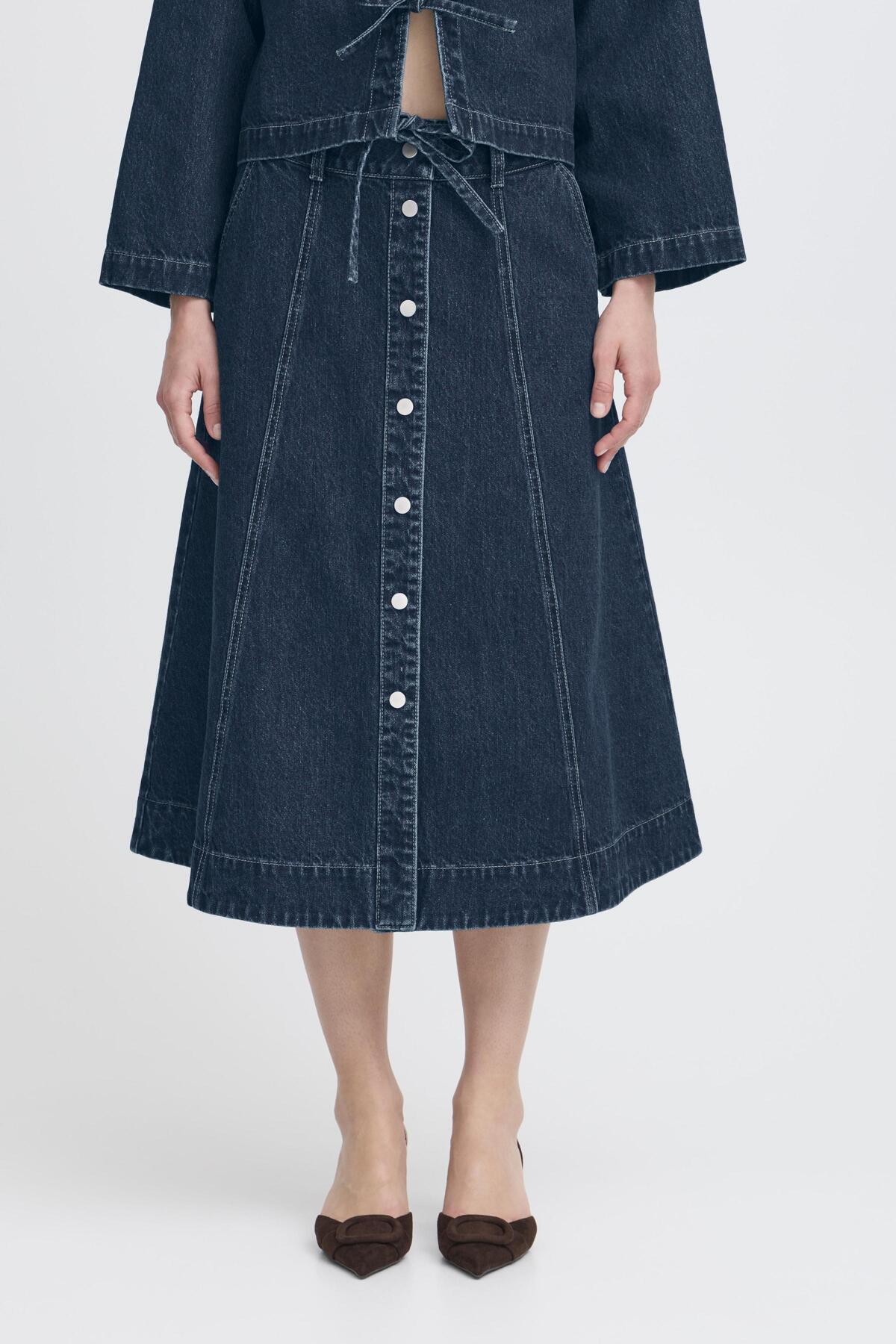Jupe Lukan | Bleu foncé