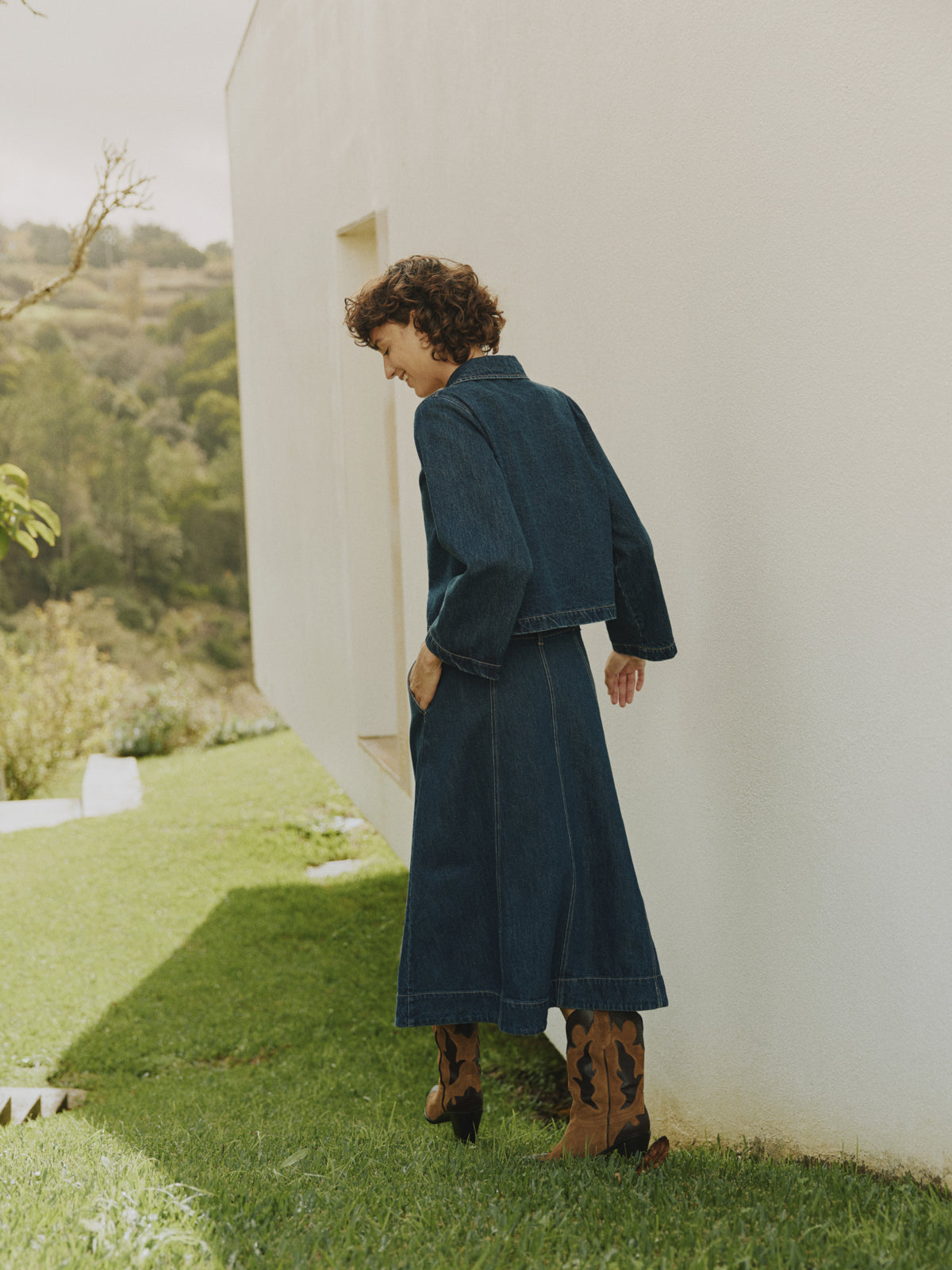 Jupe Lukan | Bleu foncé