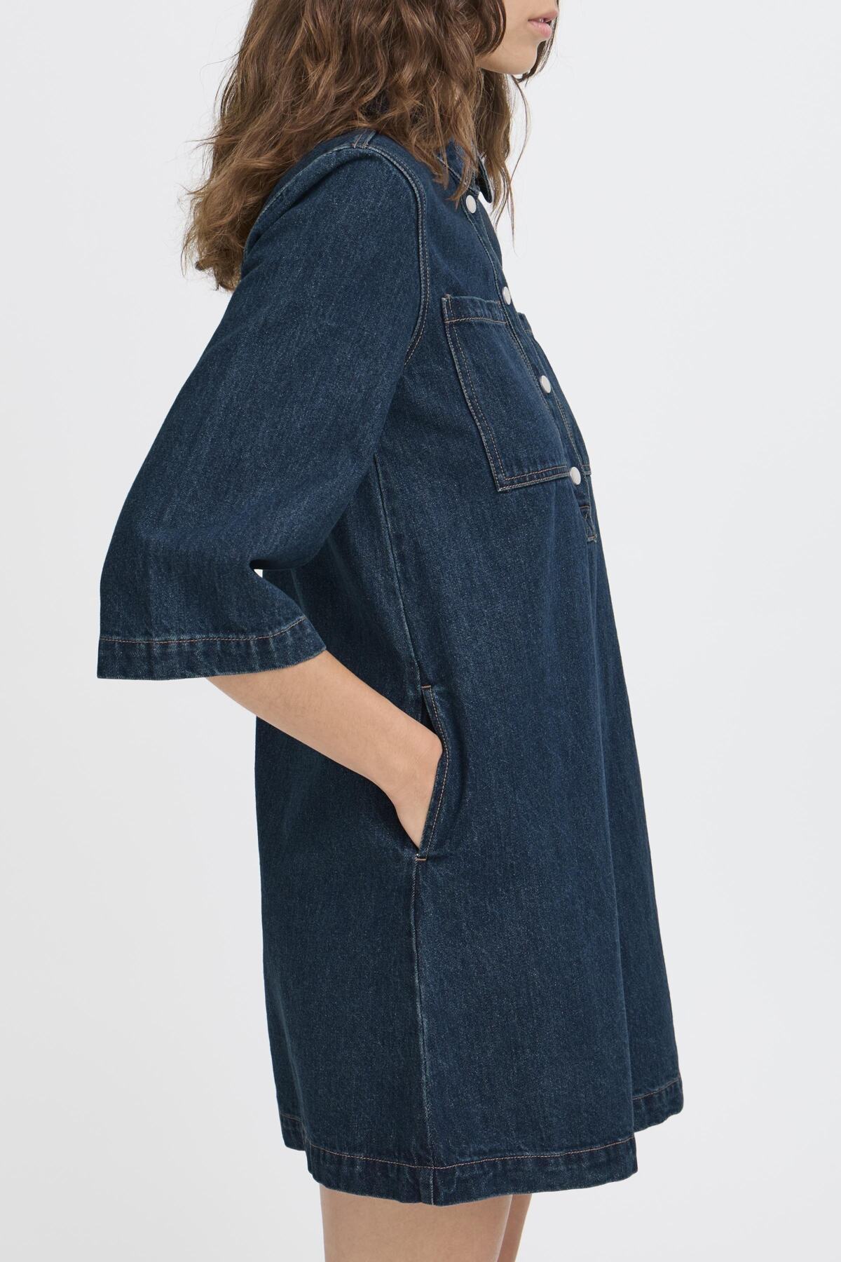 Robe Lukan | Bleu foncé