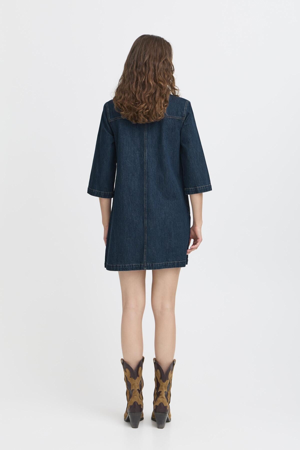 Robe Lukan | Bleu foncé
