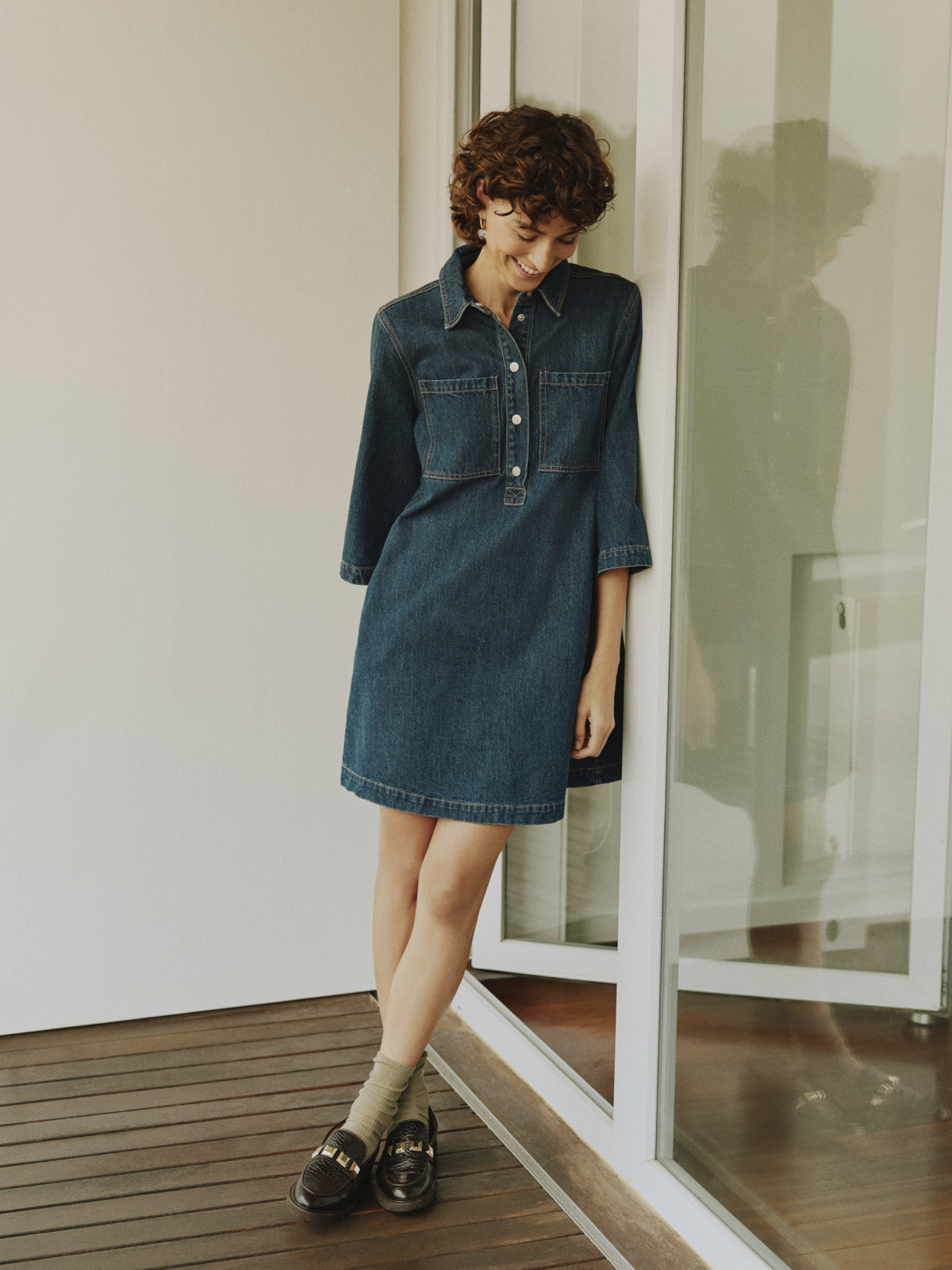 Robe Lukan | Bleu foncé