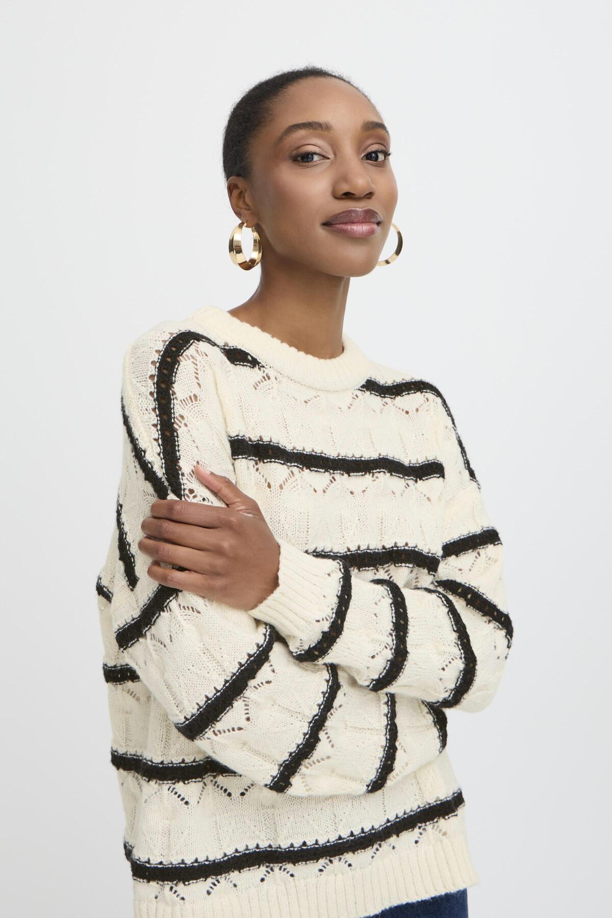 Tricot Mabelle | Blanc crème