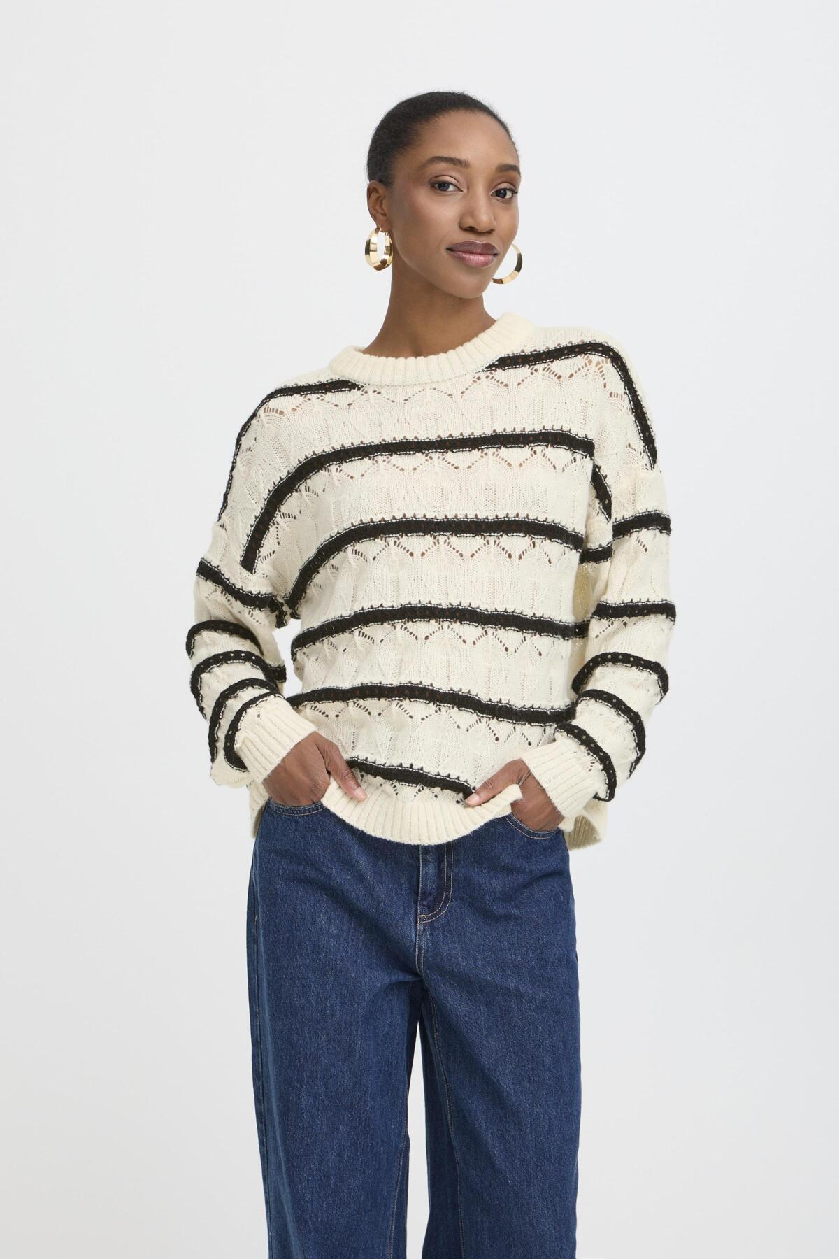 Tricot Mabelle | Blanc crème
