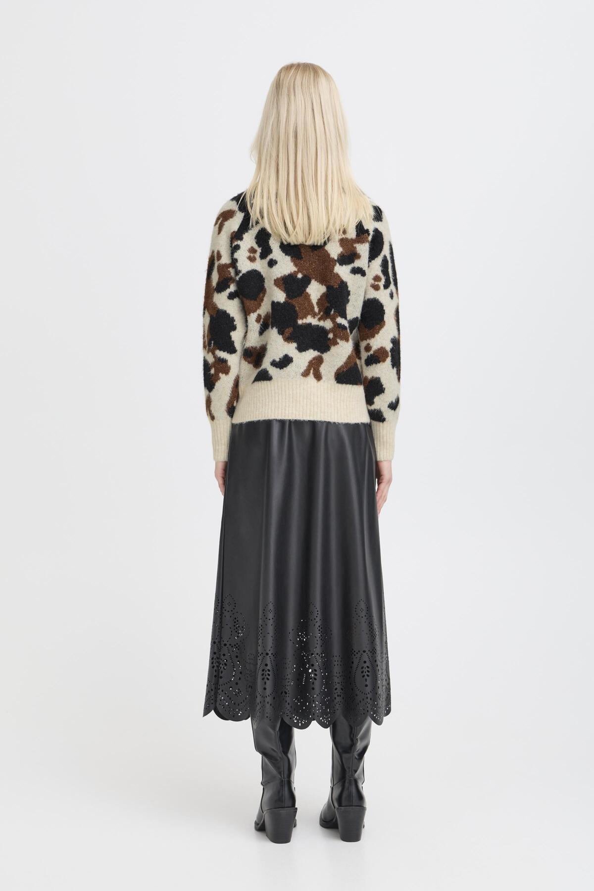Tricot Omea cow | Crème
