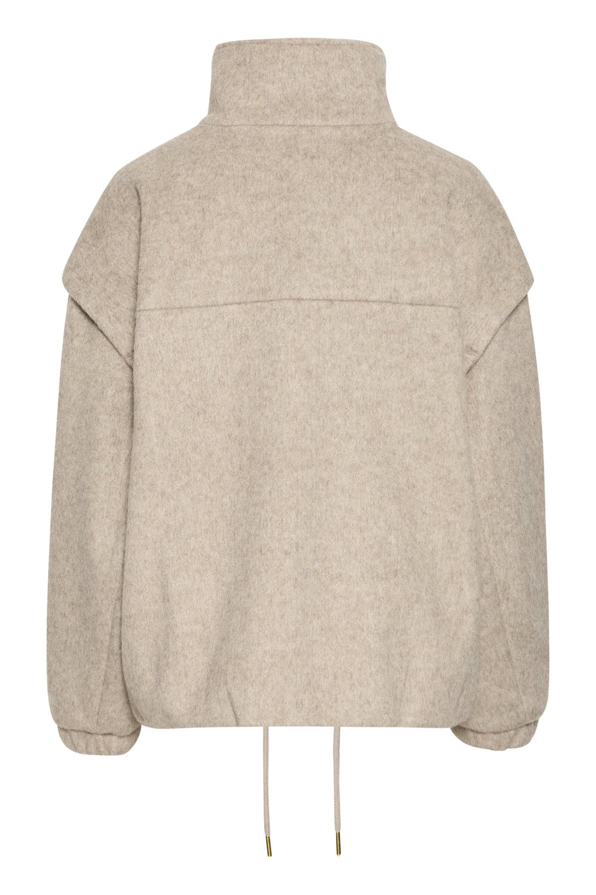 Manteau Becila | Mélange beige
