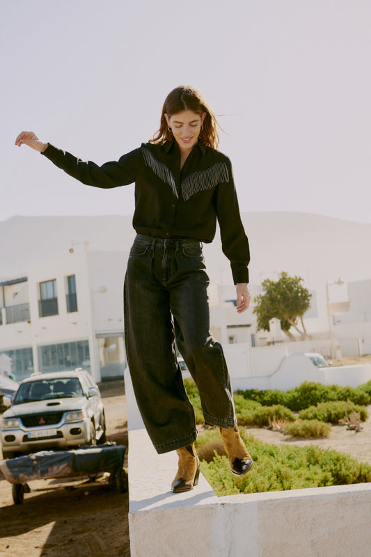 Jeans Kanoa | Noir délavé