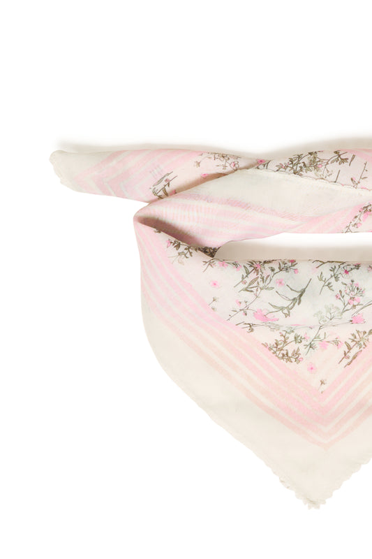 Foulard Vanille - B.young | Rose pâle