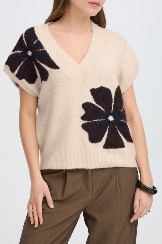 Tricot Omea - B.young | Beige