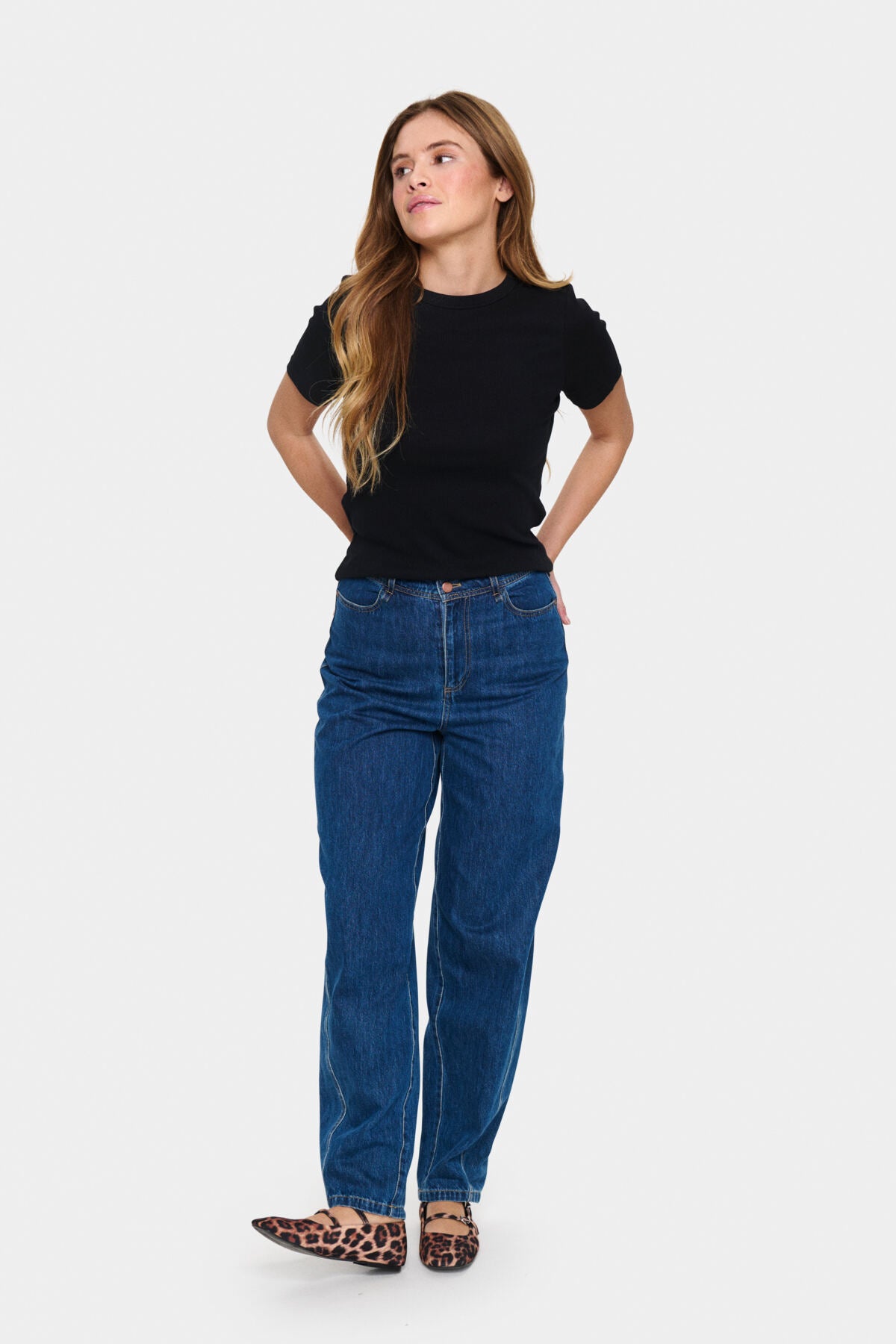 T-Shirt Aster | Noir