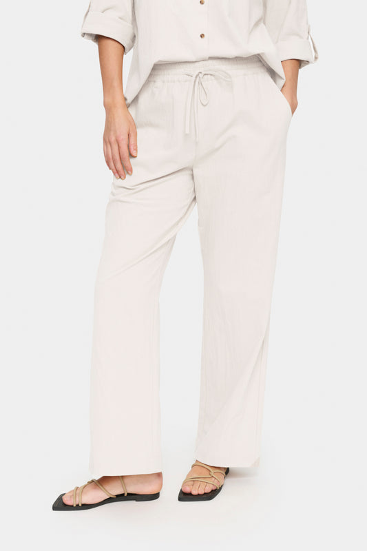 Pantalon Zalinda | Beige pâle