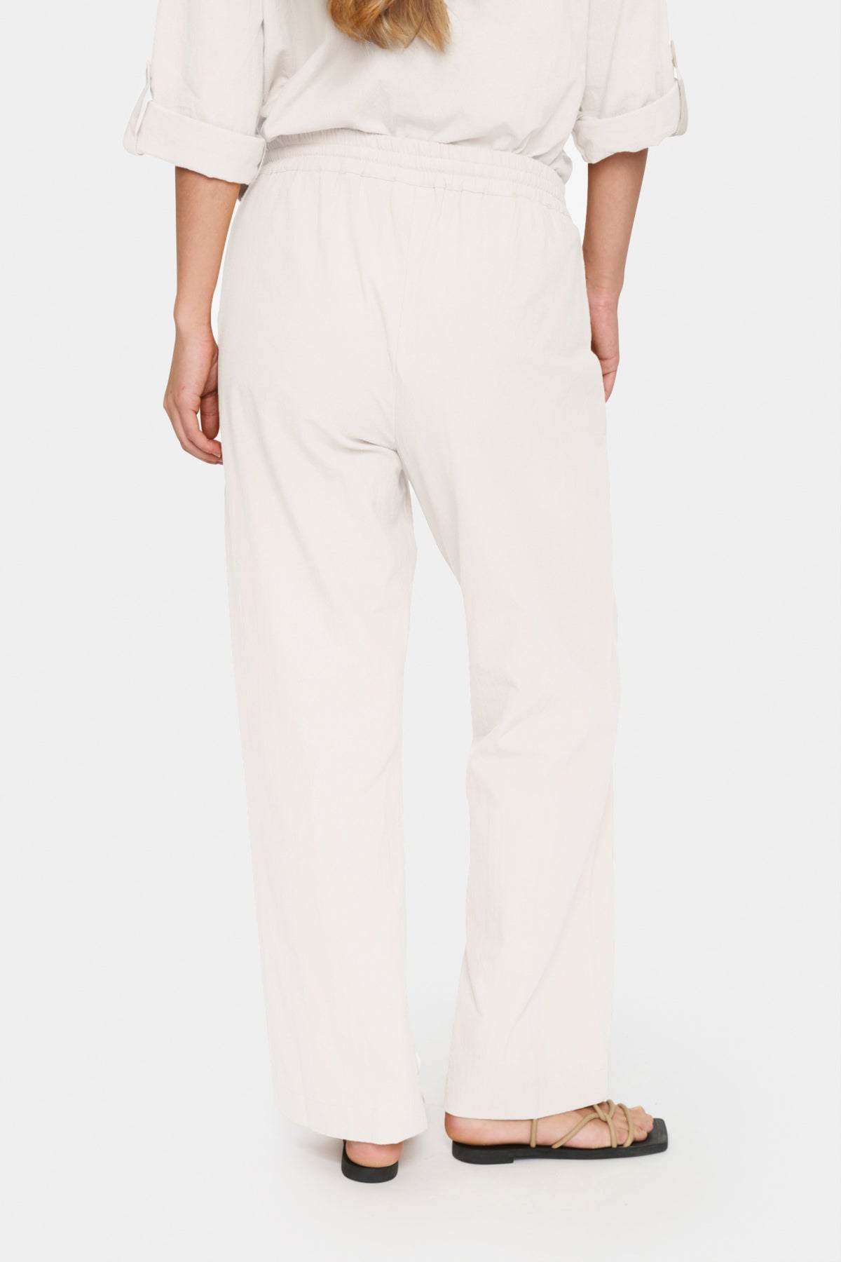Pantalon Zalinda | Beige pâle