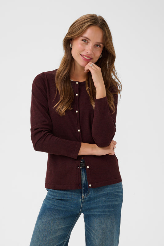 Cardigan Jemma - Saint-Tropez | Bourgogne