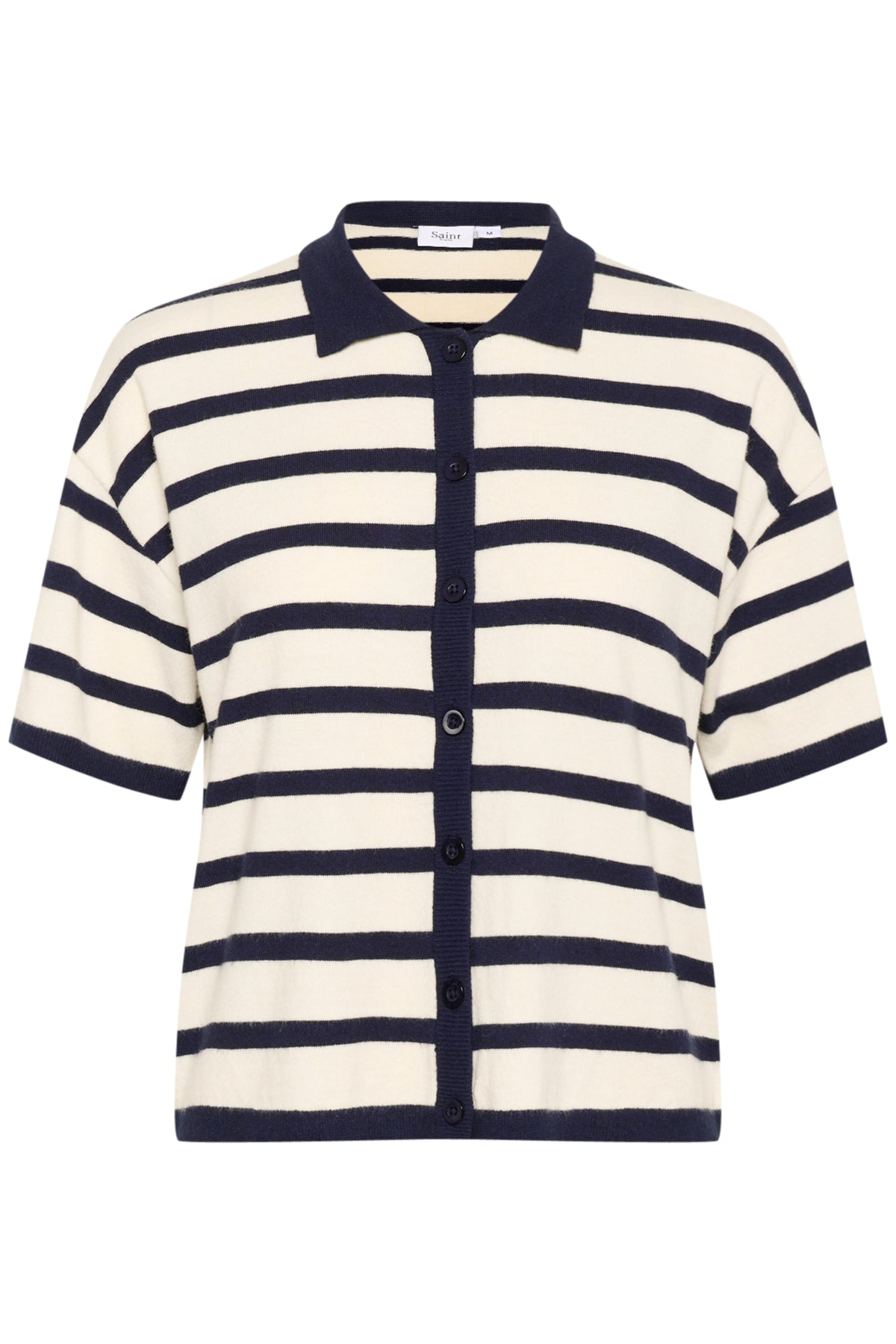 Polo cardigan Likam | Marine