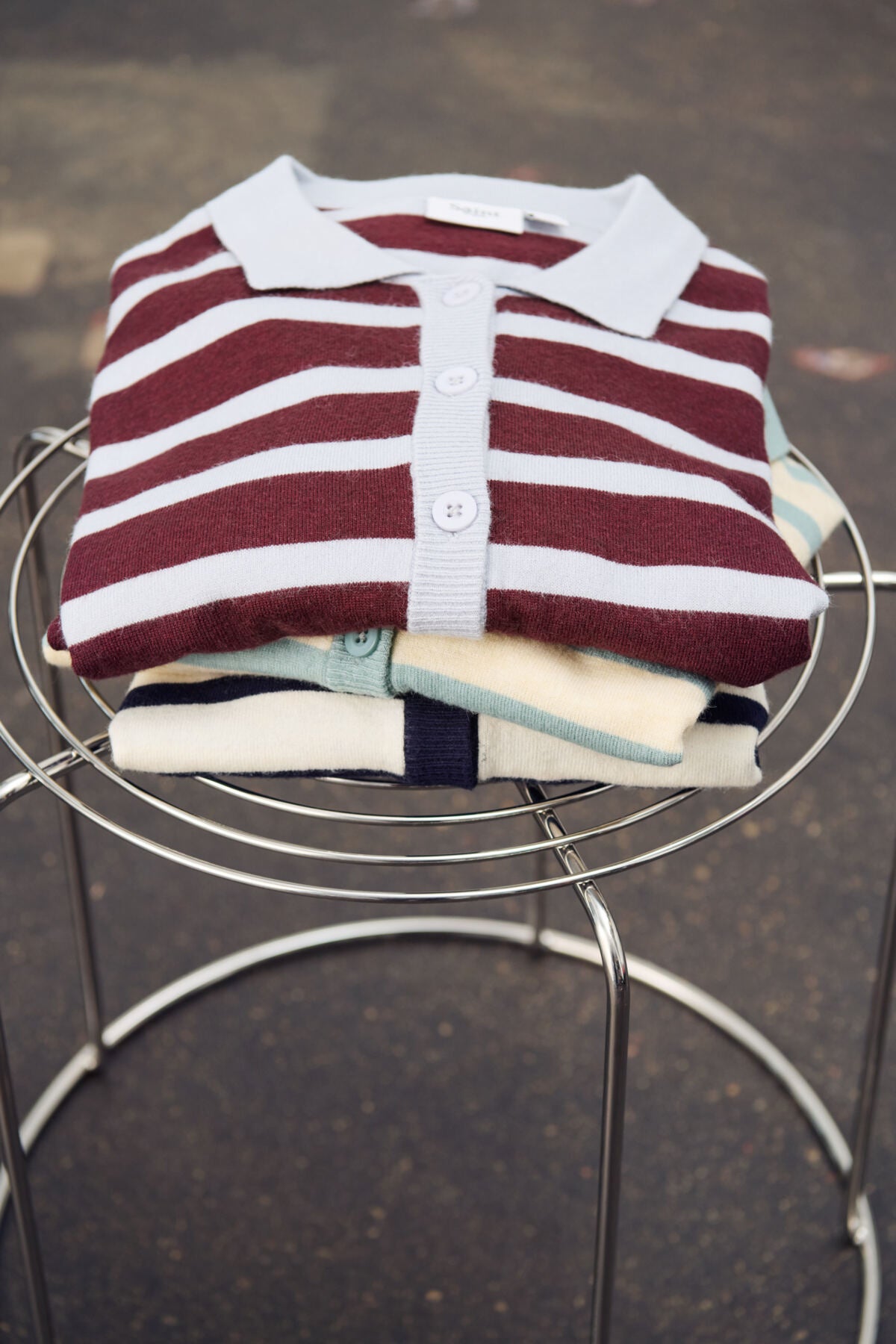 Polo cardigan Likam | Chocolat