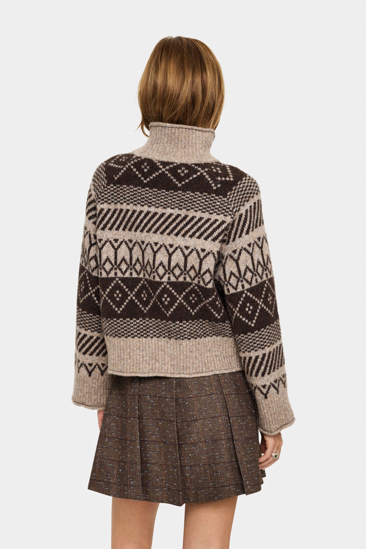 Tricot Micha | Brun