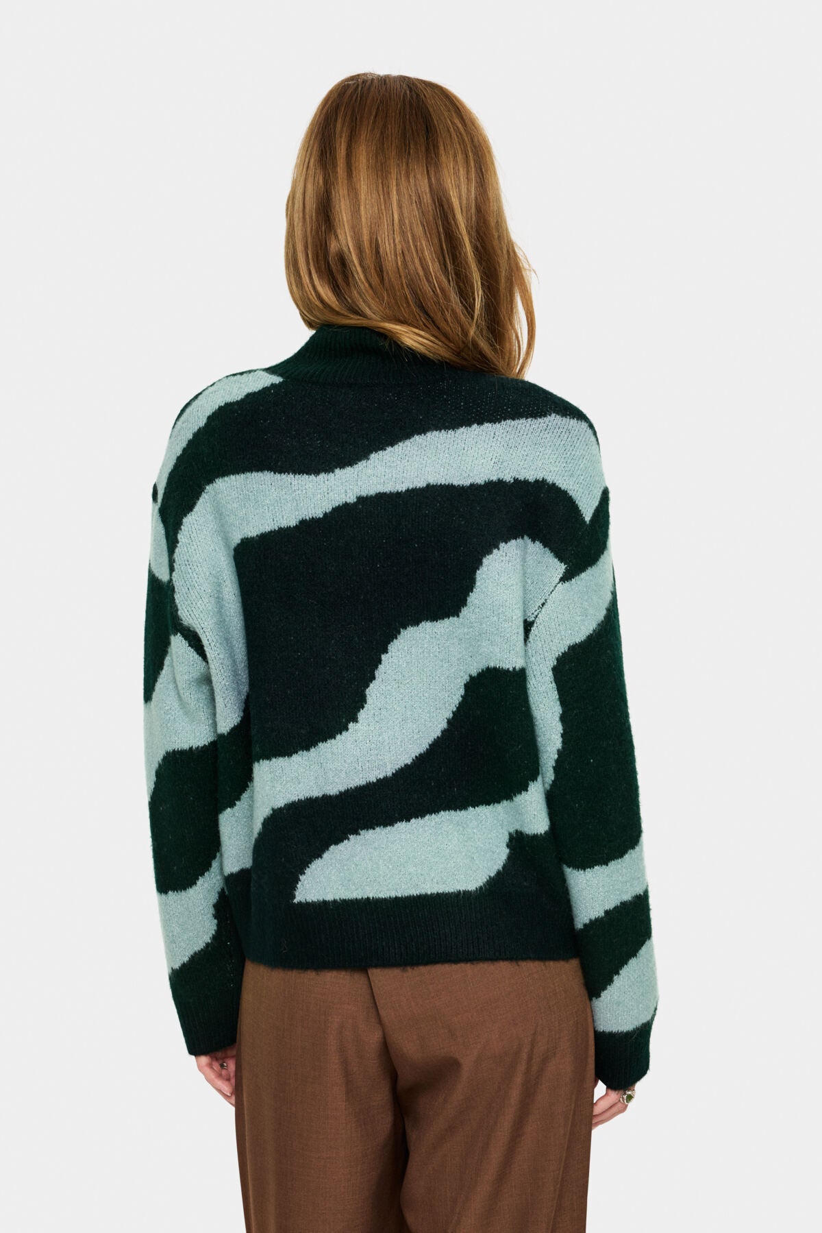 Tricot Mallie | Vert foncé