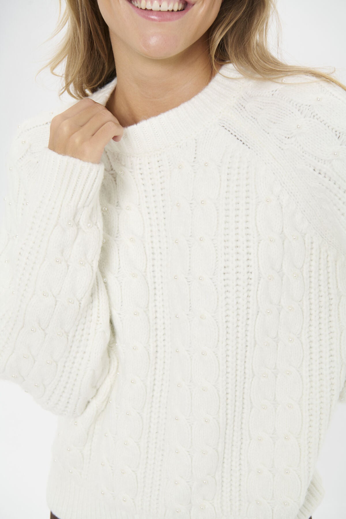 Tricot Nyla | Crème