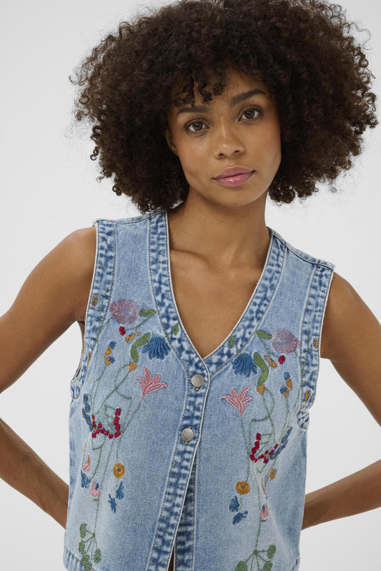 Veste Tiala - Culture | Bleu pâle