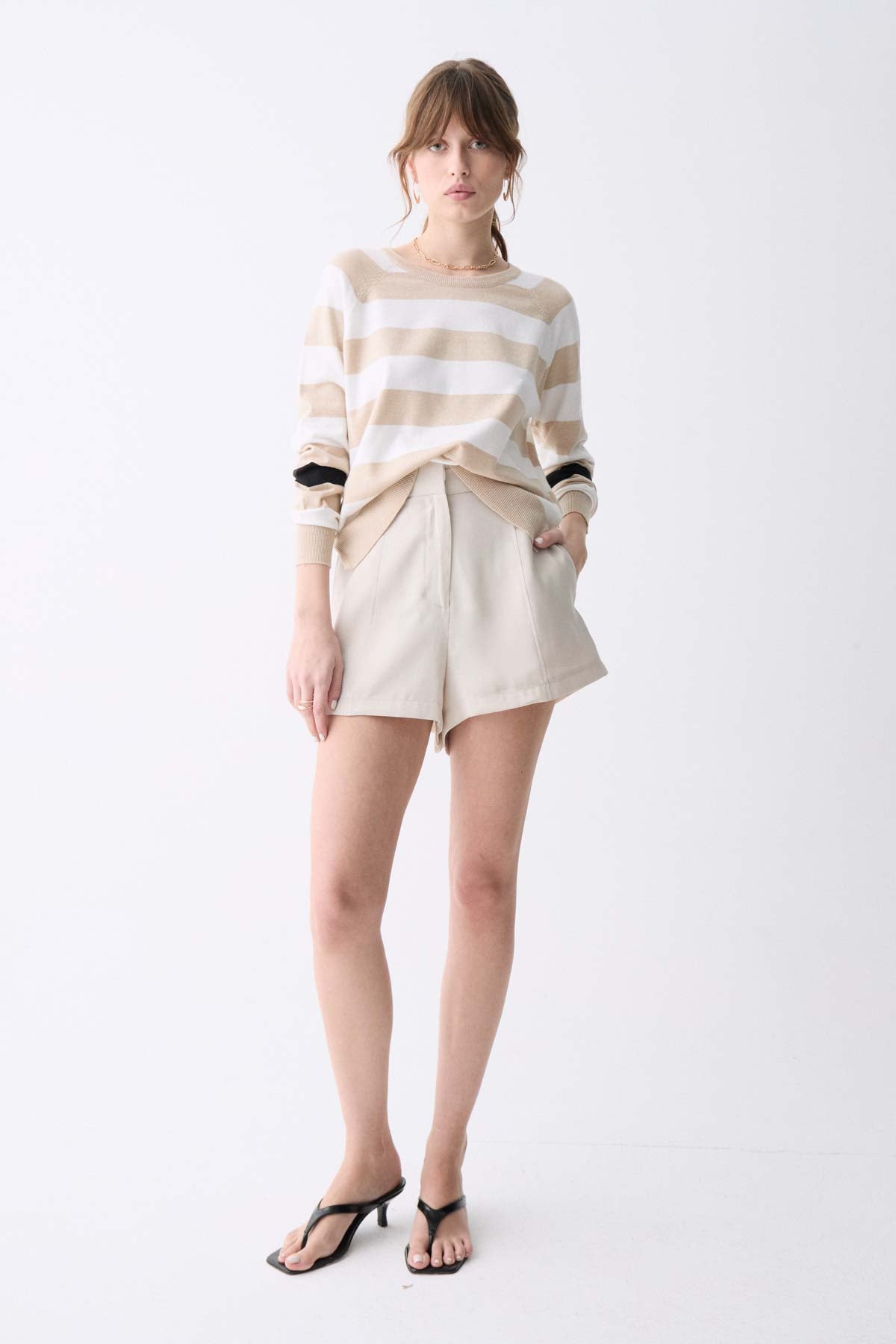Tricot Charlotte | Crème