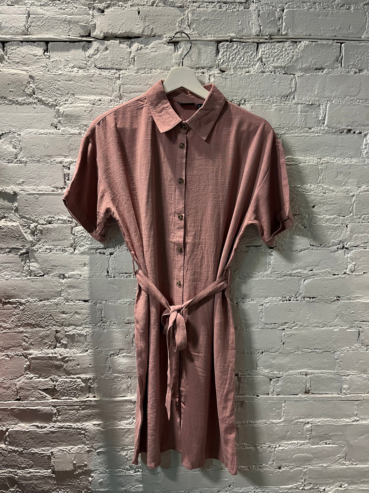 Robe chemise Vinsty | Vieux rose