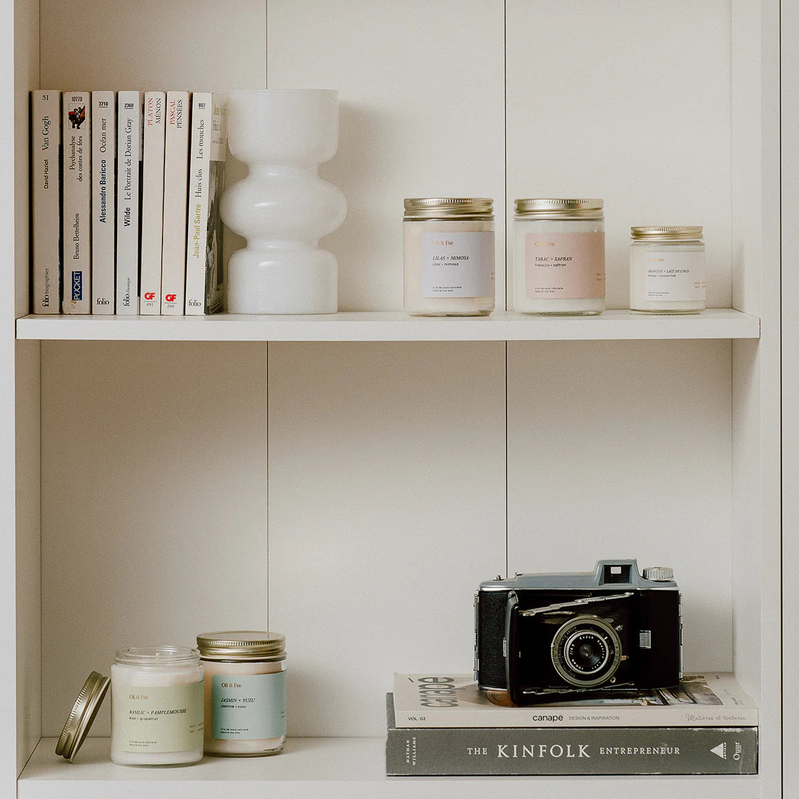 Bougie Oli & Eve | Lilas & Mimosa