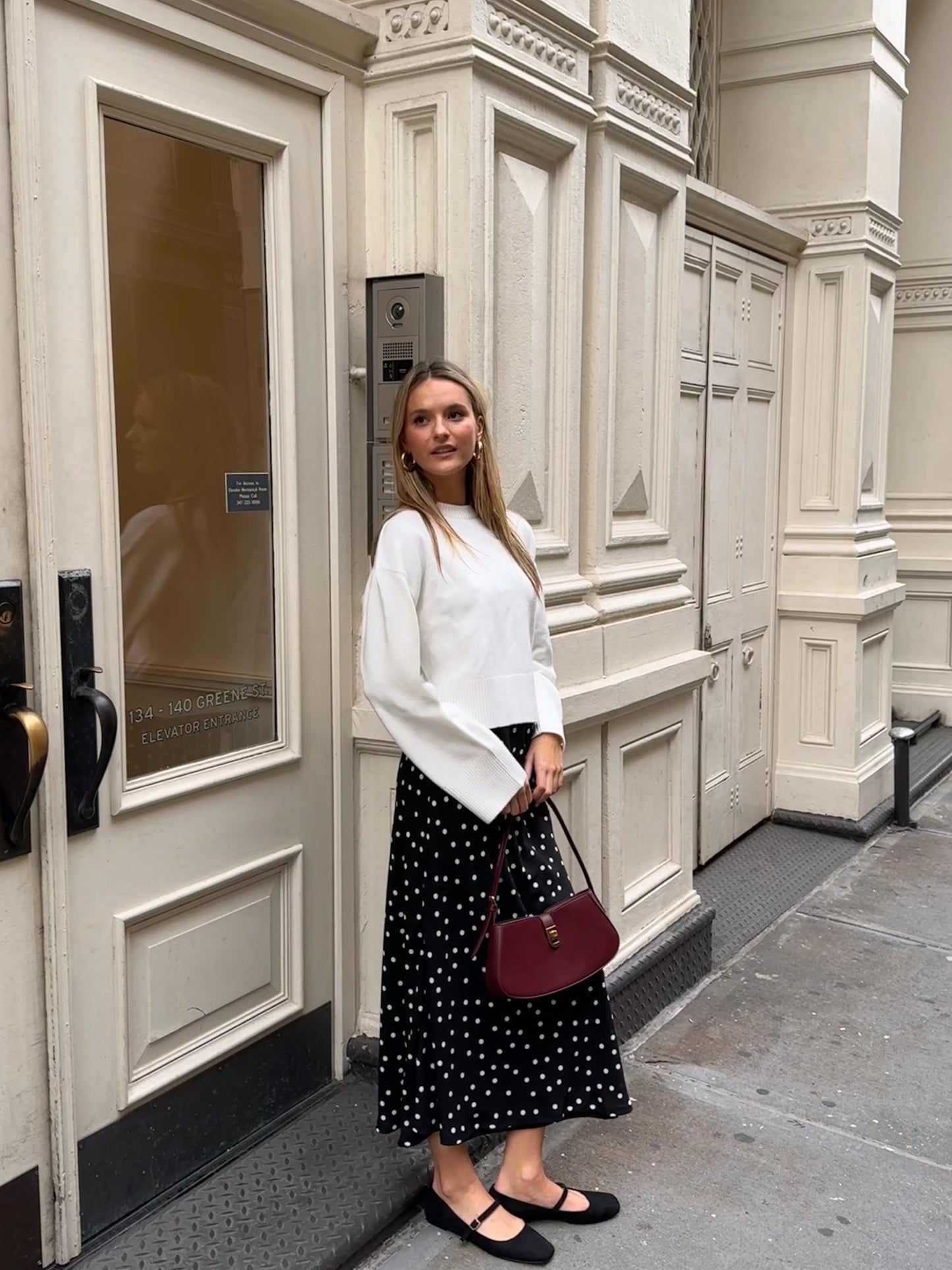 Tricot Brooke | Blanc