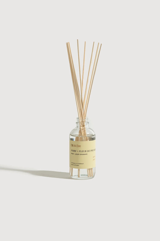 Diffuseur à roseaux | Poire & Fleur de prunier