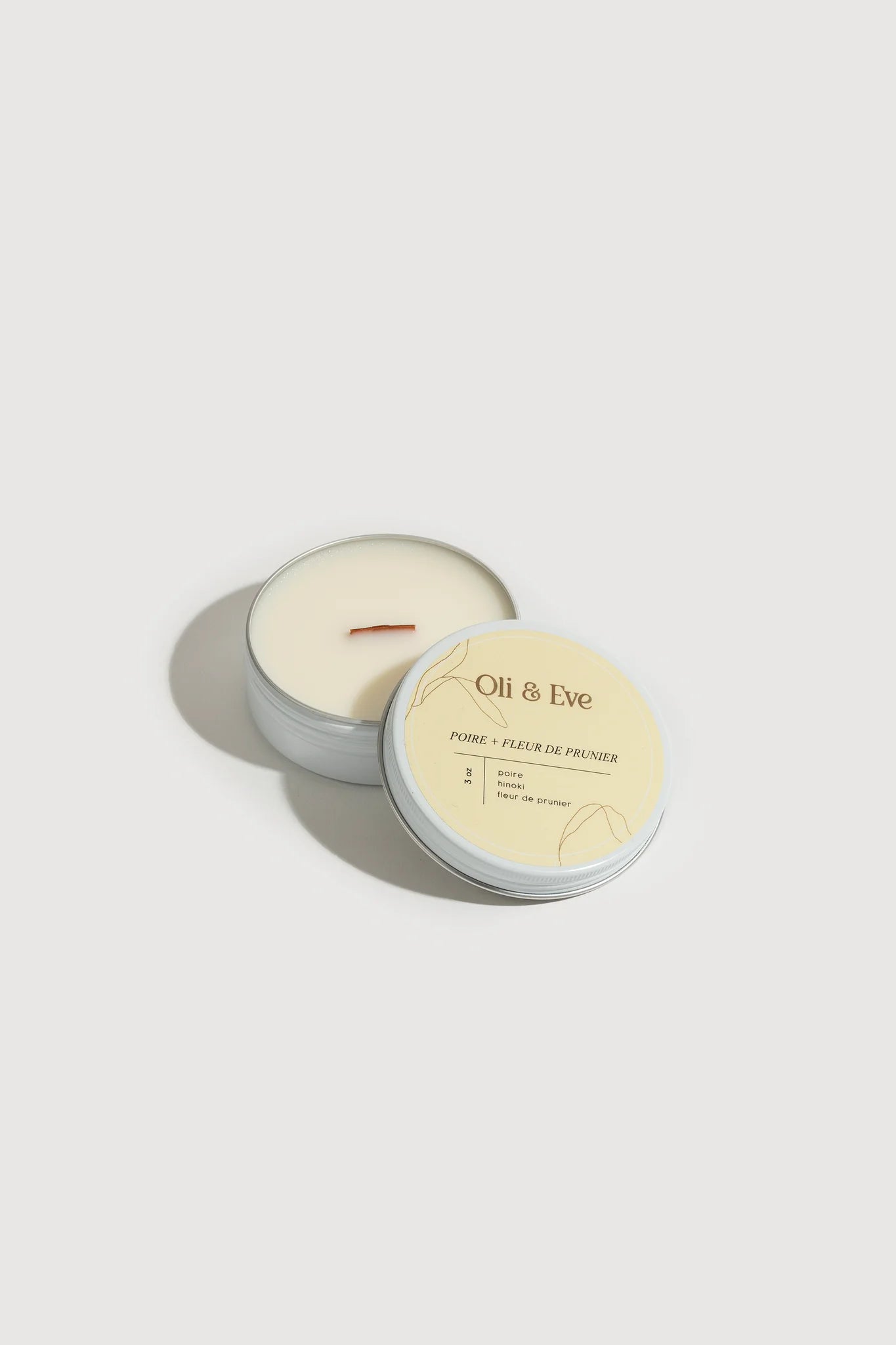 Bougie Oli & Eve | Poire & Fleur de Prunier