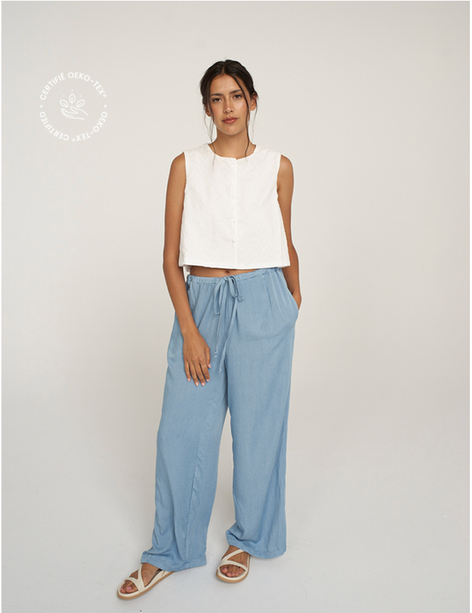 Pantalon Savannah - dailystory | Bleu