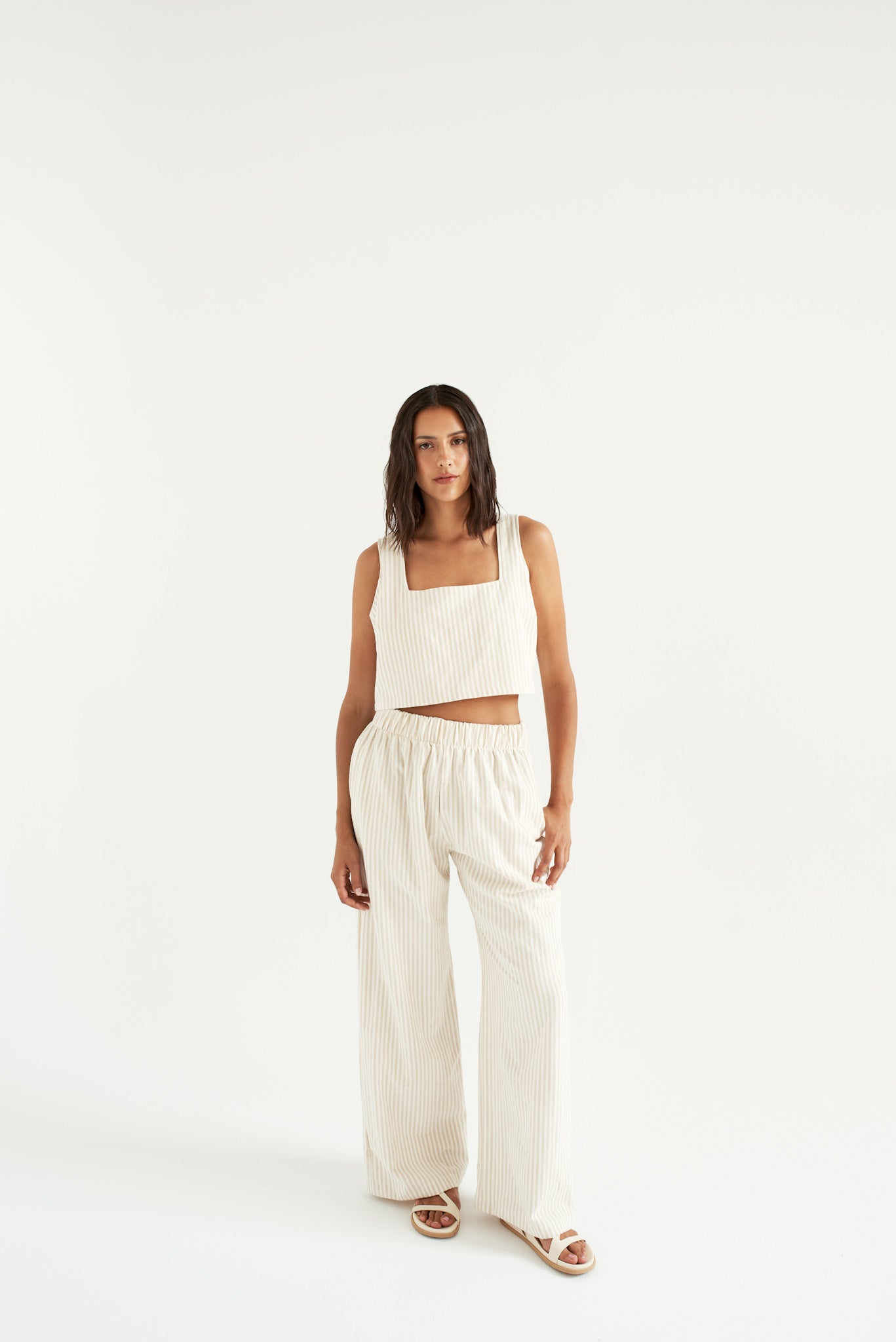 Pantalon Cleo - dailystory | Beige