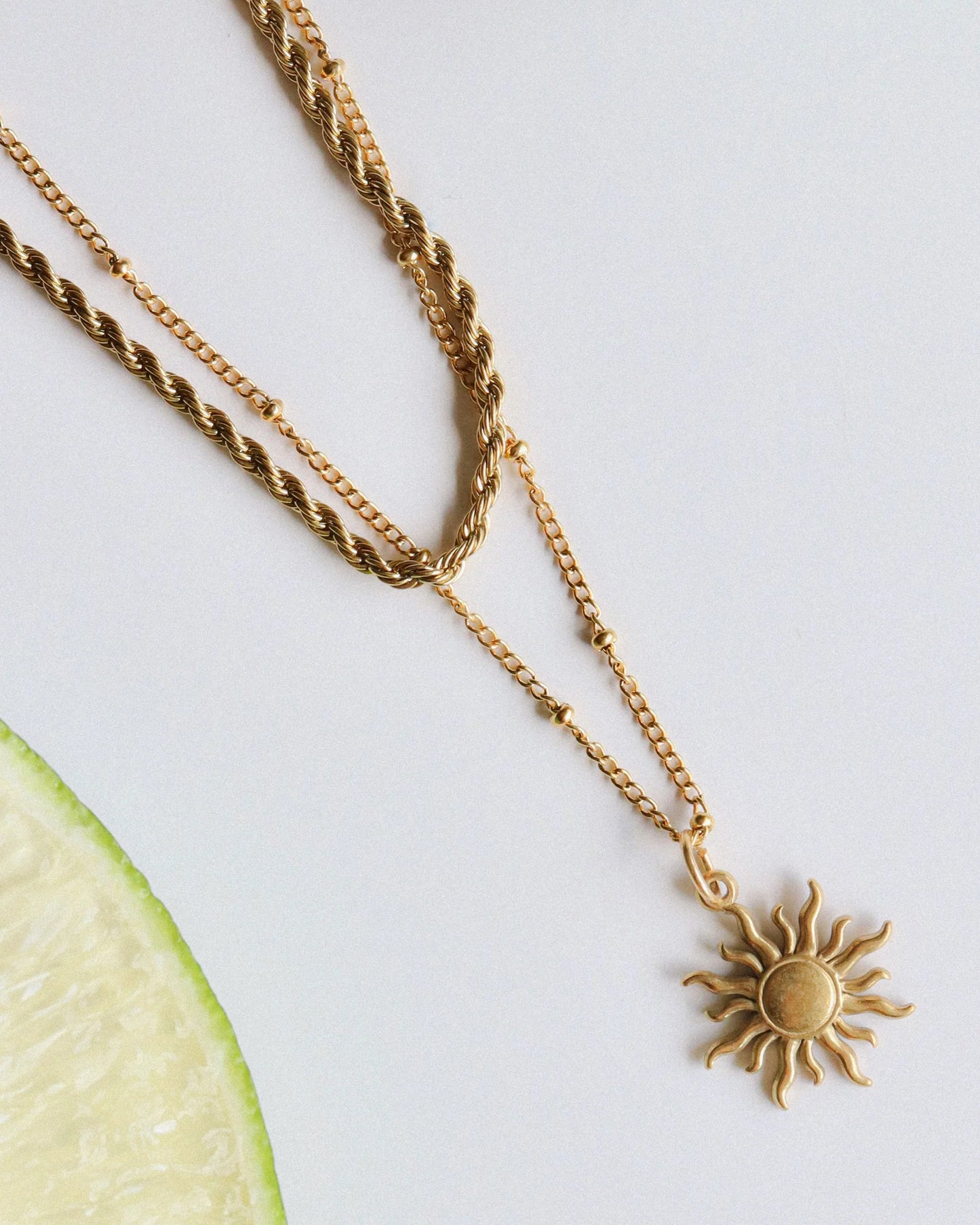 Collier Ilios - GemsbyŌ | Doré