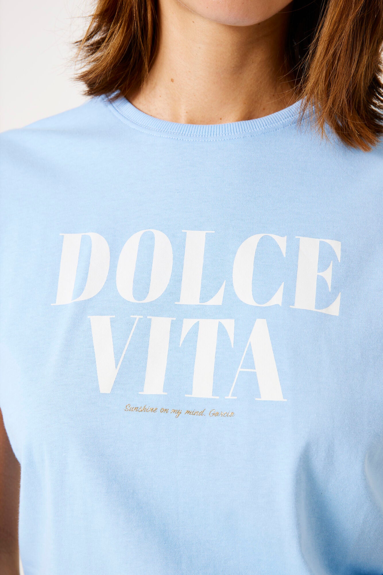 T-Shirt Vita | Bleu pâle